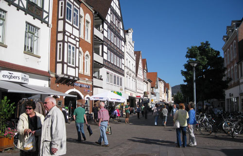 Pedestrian Shopping Area